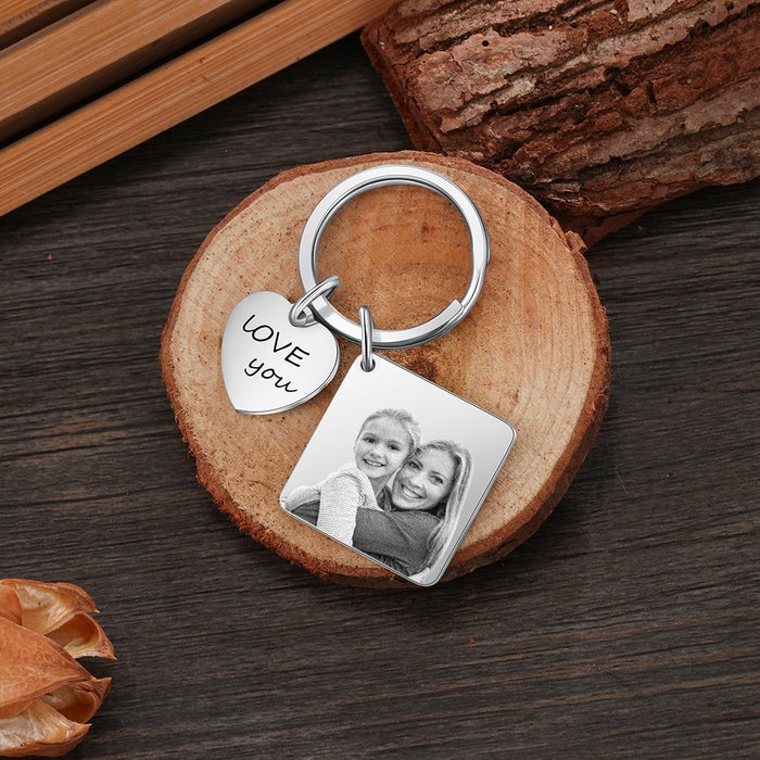 Personalized Engraving Keychain For Women