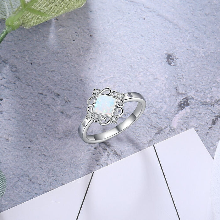 Vintage Style Silver Rings For Women