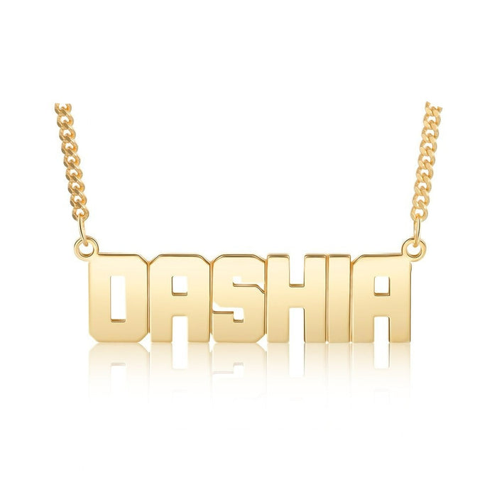 Customized 1 Name Necklace For Men