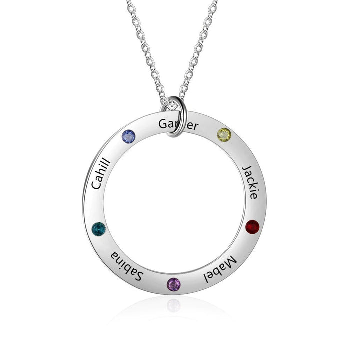 Personalized Family Names Necklace