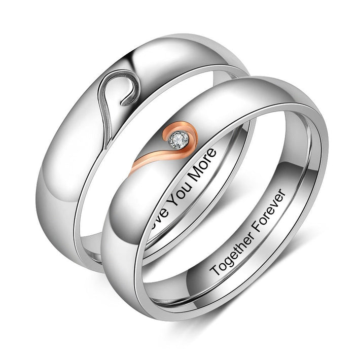 Personalized Couple Rings