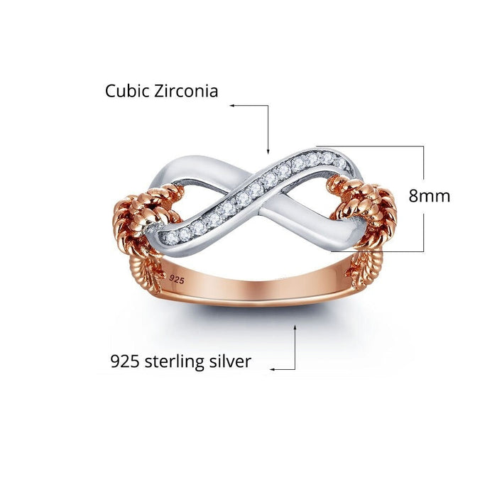 Sterling Silver Infinity For Woman