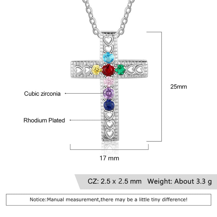 Personalized Jewelry For Women Customized 7 Birthstones