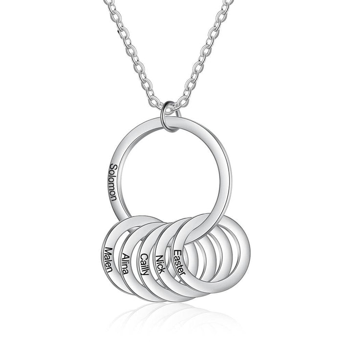 Personalized Name Engraving Necklace For Women