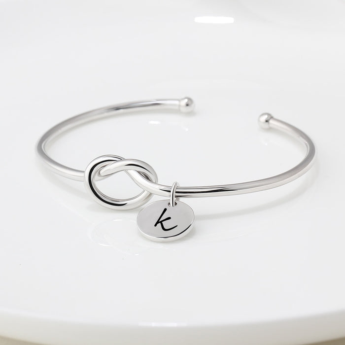 Personalized Engrave Name Tie Design Bracelets