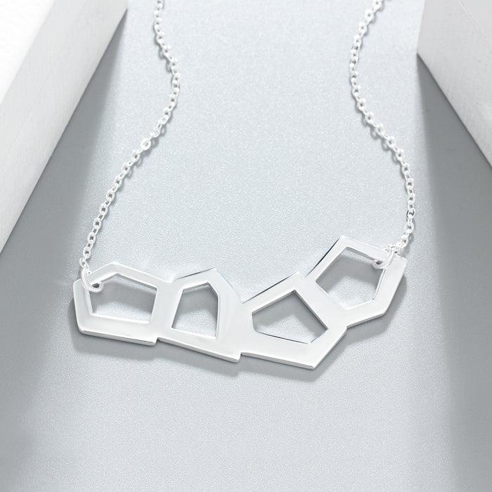 Best Friend Jewelry Geometry Shape Personalized