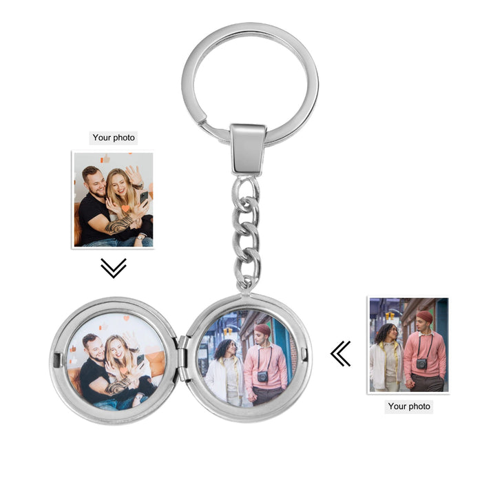 Personalized Custom Photo Keychain For Women