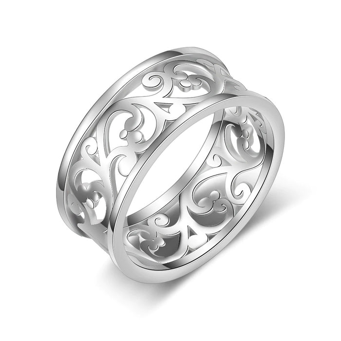 Classic Wide Round-Shaped Ring For Women